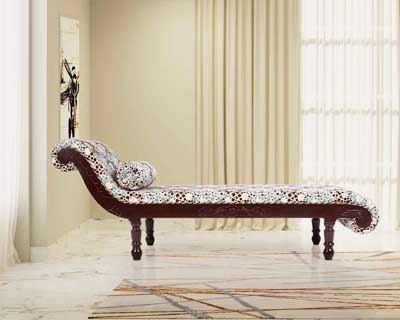 Veena Wooden Divan Sofa